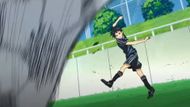 Tsukushi as seen in his team jersey (Image Source: MAPPA Studio)